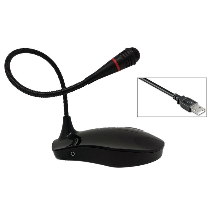 EMPIRE MICROFONO USB OMNIDIREZIONALE 180  DA SCRIVANIA.